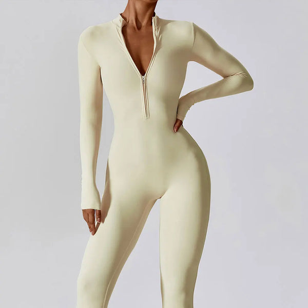 Yoga Boilersuit Long Sleeved Women's Sportswear