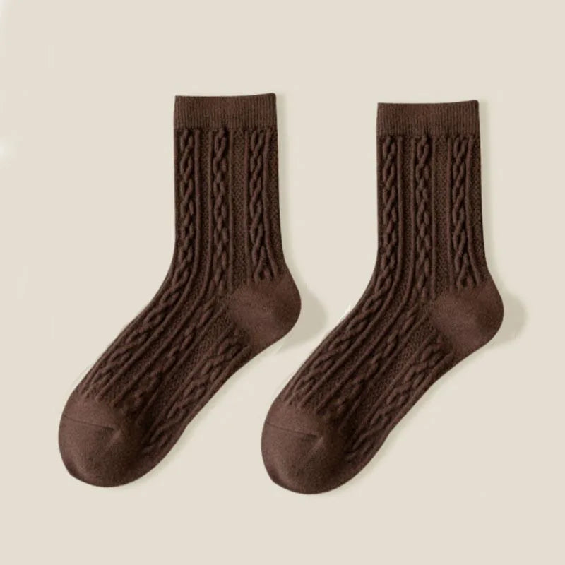 Vintage Cotton Long Sock