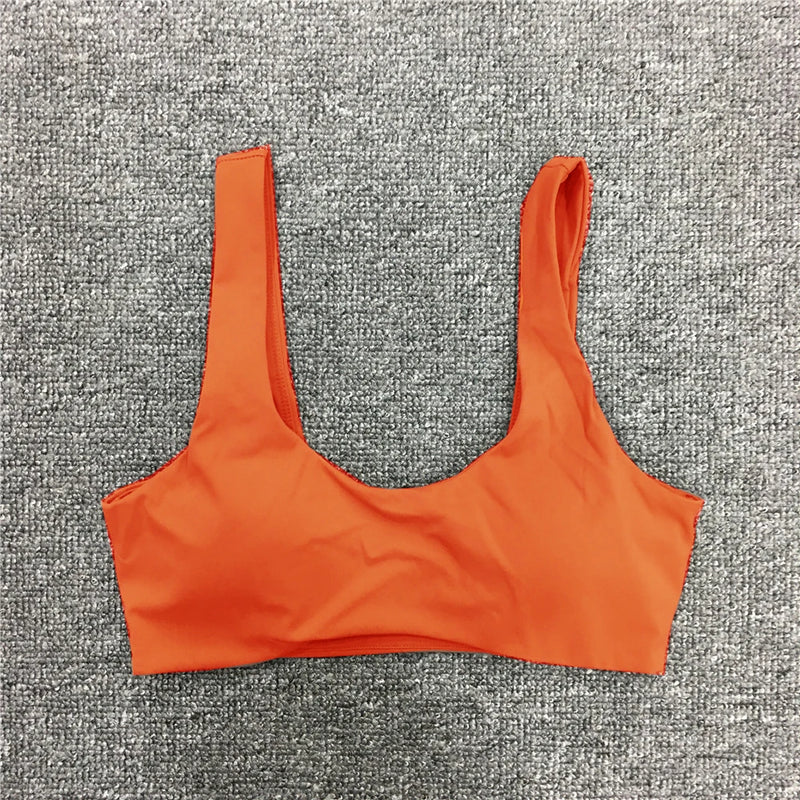 Women Nude Underwear Sports Bra