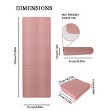 4mm TPE Folding And Portable Yoga Mat
