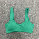 Women Nude Underwear Sports Bra