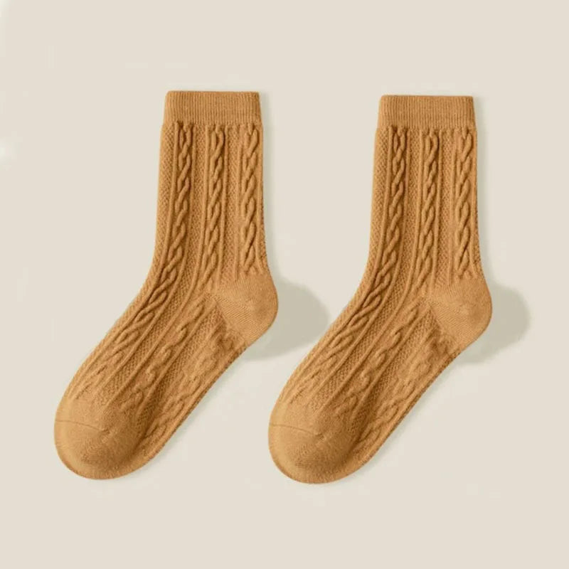 Vintage Cotton Long Sock