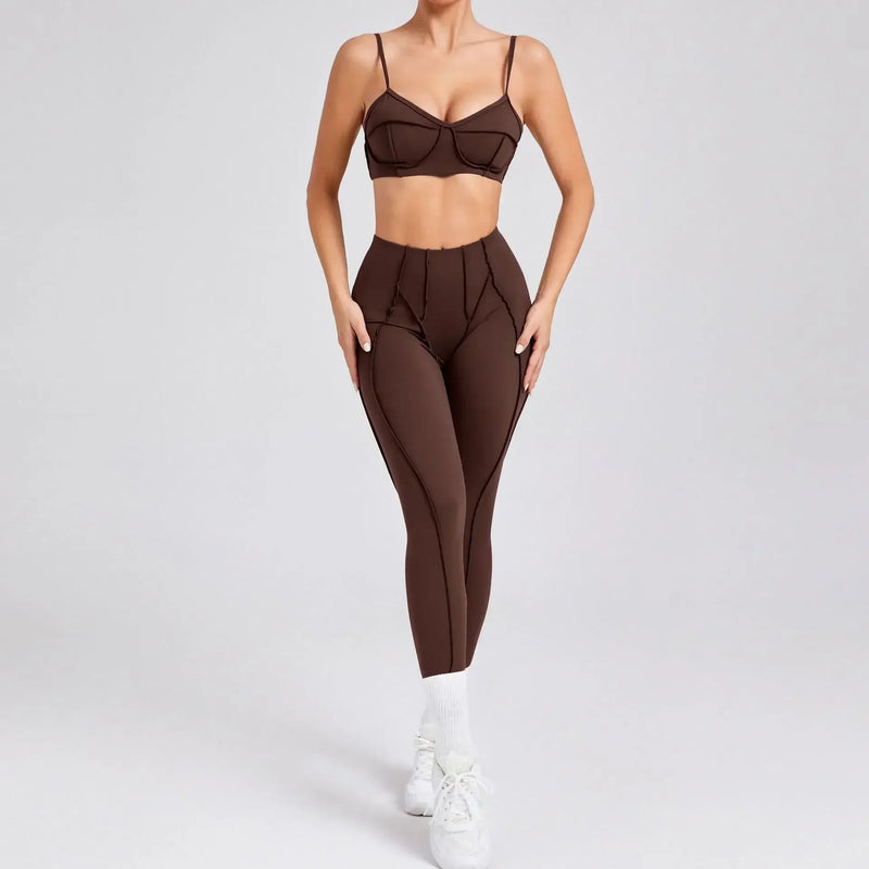 Waist Hip-lifting Seamless Yoga Sets