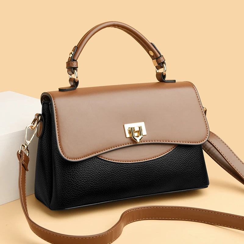 Luxury Large Capacity Multilayer Shoulder Bag