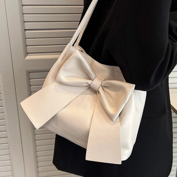 Fashionable Large Capacity Bow Knot Shoulder Bag