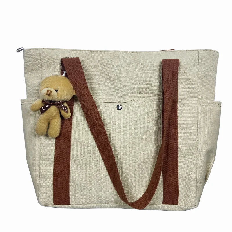 Large Capacity Canvas Tote Bag