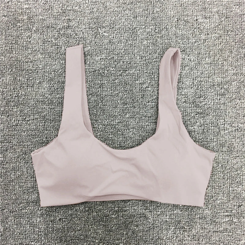 Women Nude Underwear Sports Bra