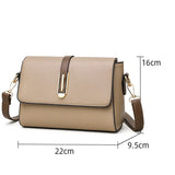 PU Leather Versatile Sling Shoulder Bag