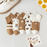 Japanese Woman Cute White Short Sock