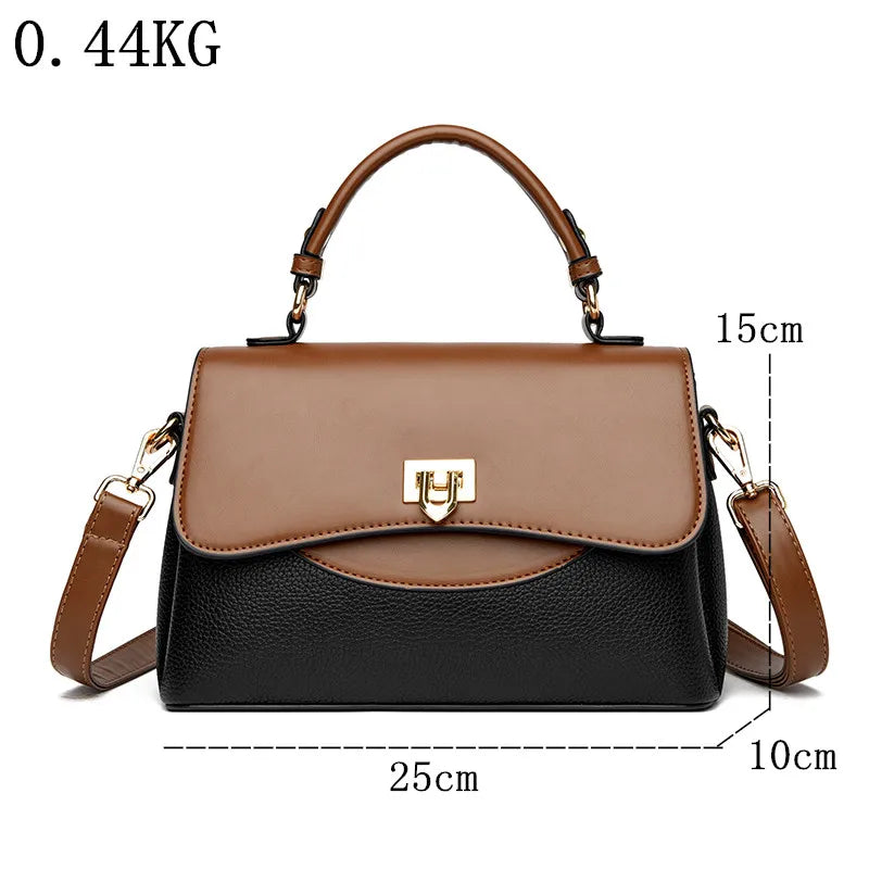 Luxury Large Capacity Multilayer Shoulder Bag