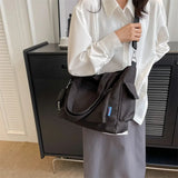 Simplicity Oxford Canvas Composite Shoulder Bag