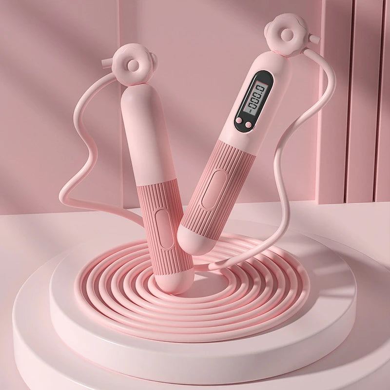 Adjustable Skipping Rope With Counter