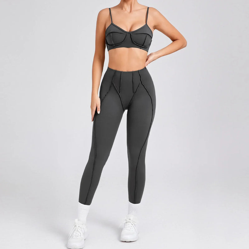 Waist Hip-lifting Seamless Yoga Sets