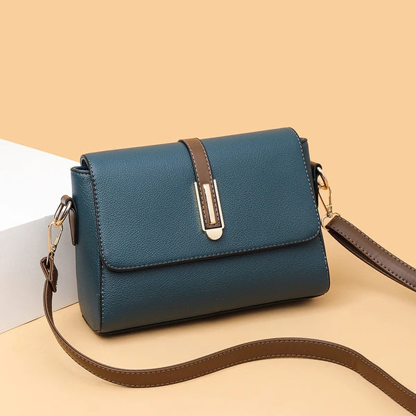 PU Leather Versatile Sling Shoulder Bag