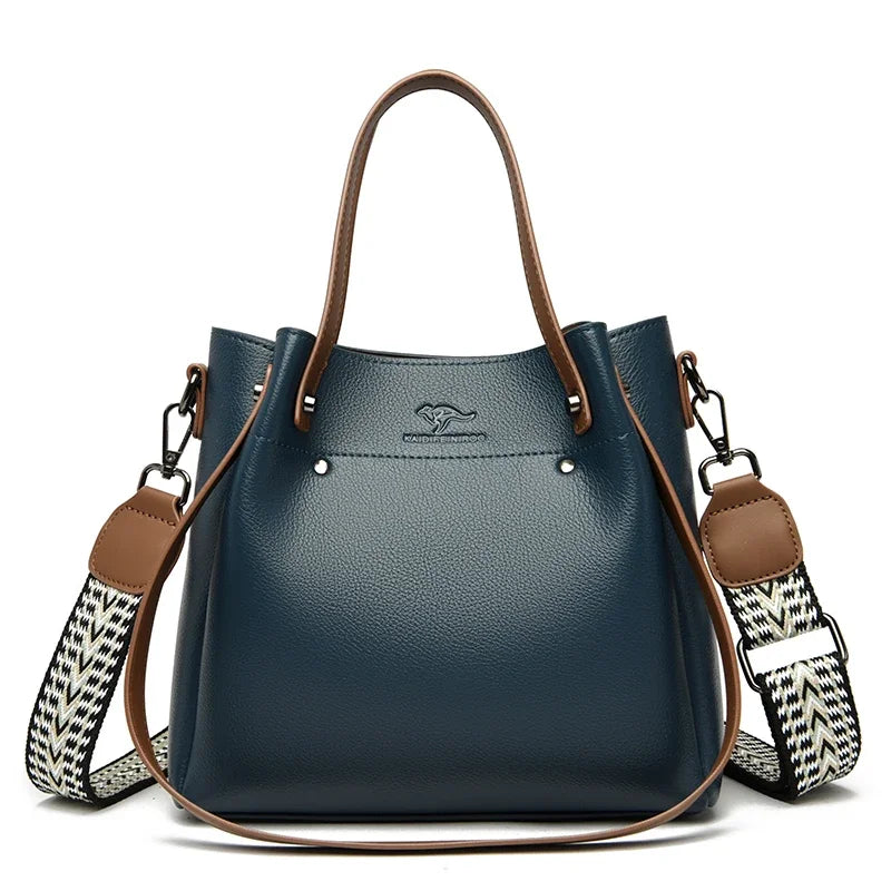 Genuine High Quality Leather Shoulder Crossbody Bag