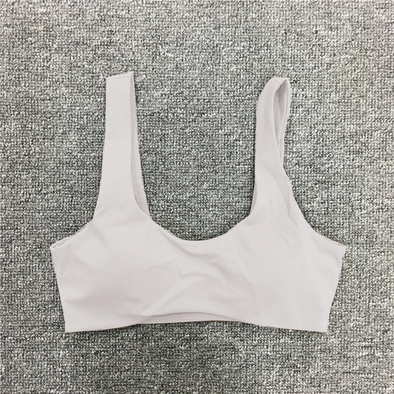 Women Nude Underwear Sports Bra