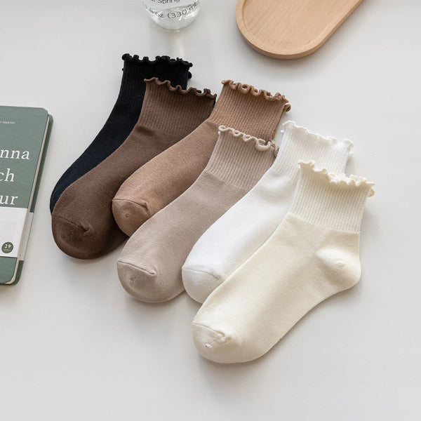 Fashionable Korean Cute Cotton Sock