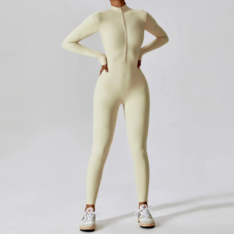 Yoga Boilersuit Long Sleeved Women's Sportswear