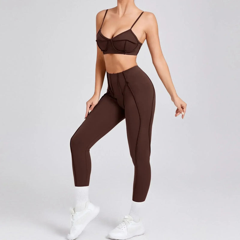 Waist Hip-lifting Seamless Yoga Sets
