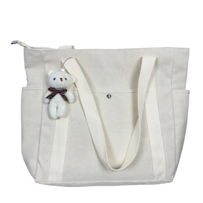 Large Capacity Canvas Tote Bag