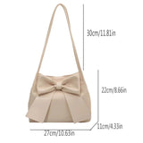 Fashionable Large Capacity Bow Knot Shoulder Bag