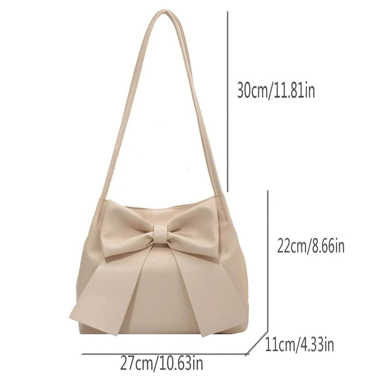 Fashionable Large Capacity Bow Knot Shoulder Bag