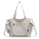 Simplicity Oxford Canvas Composite Shoulder Bag