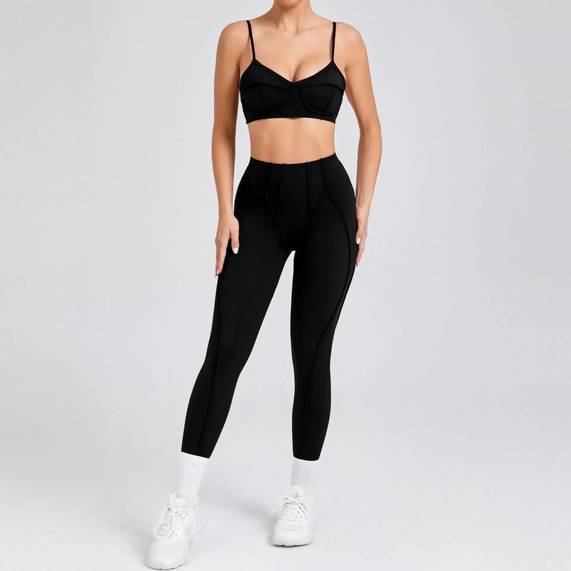 Waist Hip-lifting Seamless Yoga Sets