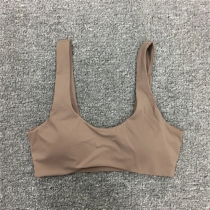 Women Nude Underwear Sports Bra