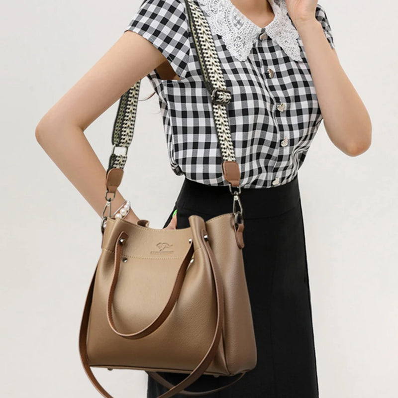 Genuine High Quality Leather Shoulder Crossbody Bag