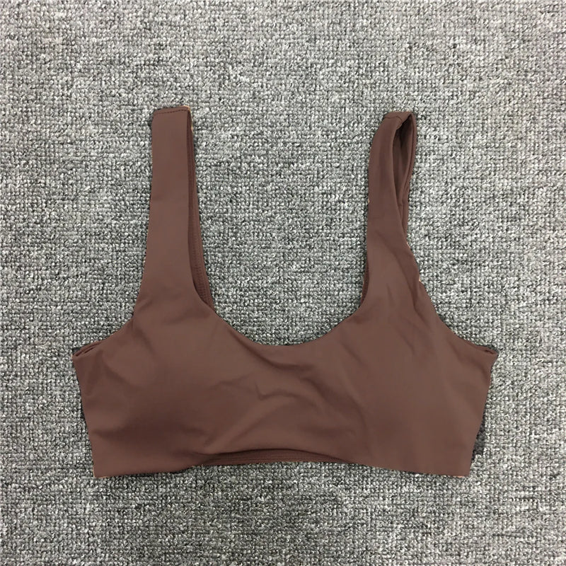 Women Nude Underwear Sports Bra