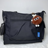 Simplicity Oxford Canvas Composite Shoulder Bag