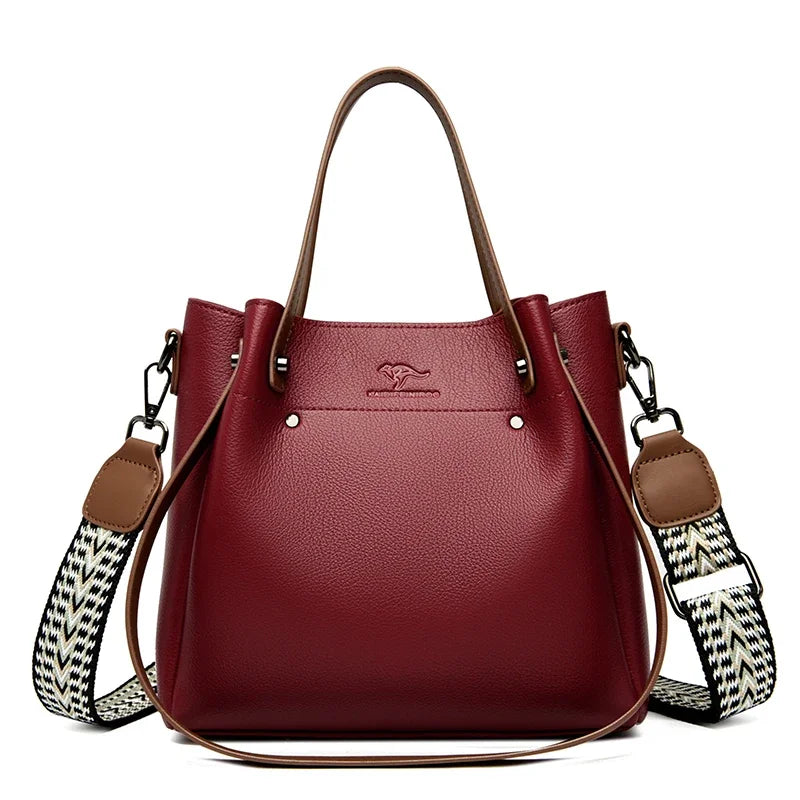 Genuine High Quality Leather Shoulder Crossbody Bag